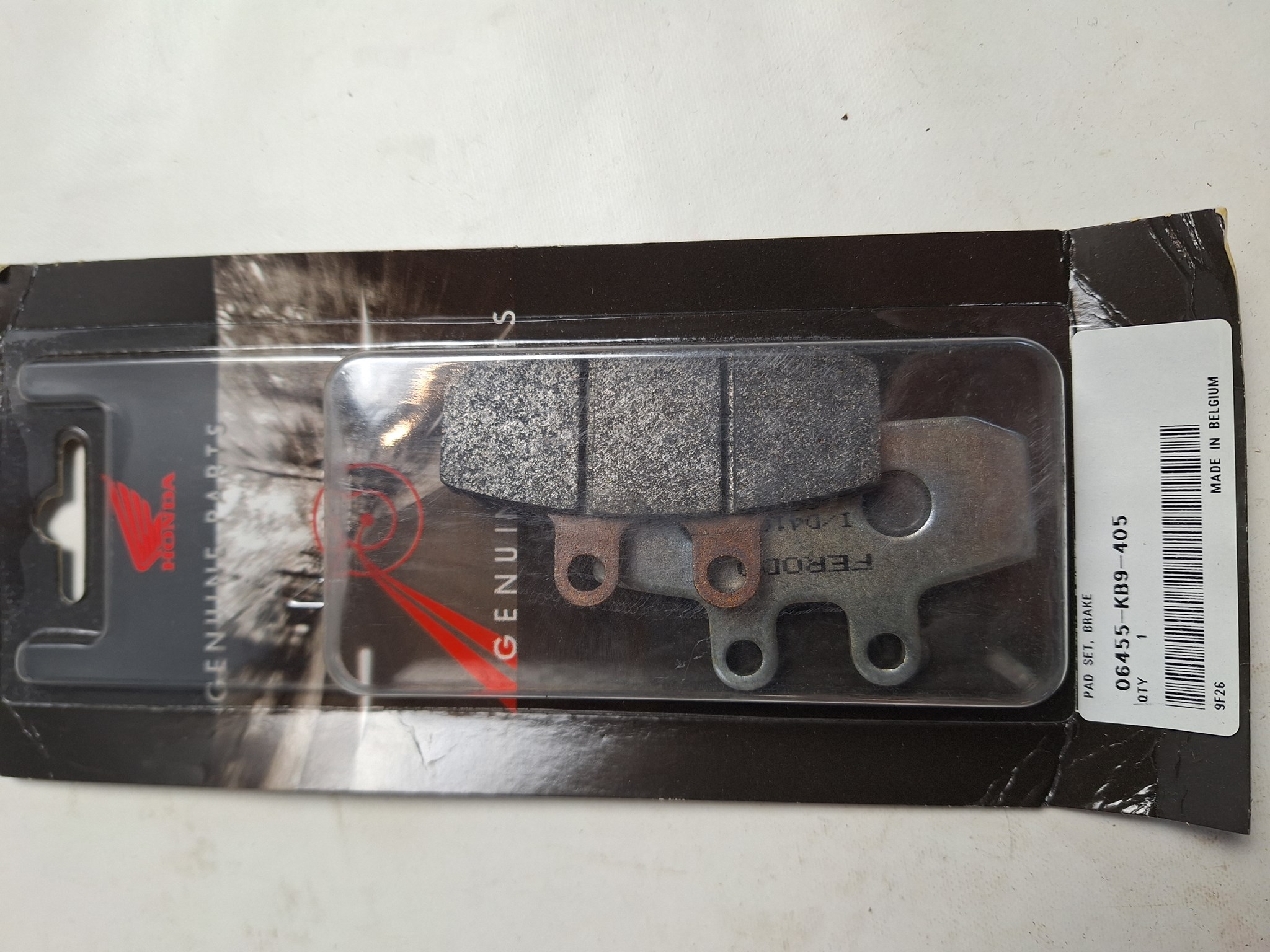 Picture of BREMSBELAG VORNE  06455-KB9-405  XL 125 RC